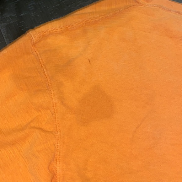 Affliction Buckle Live Fast Orange Short Sleeve Mens T-shirt XL - Picture 10 of 10